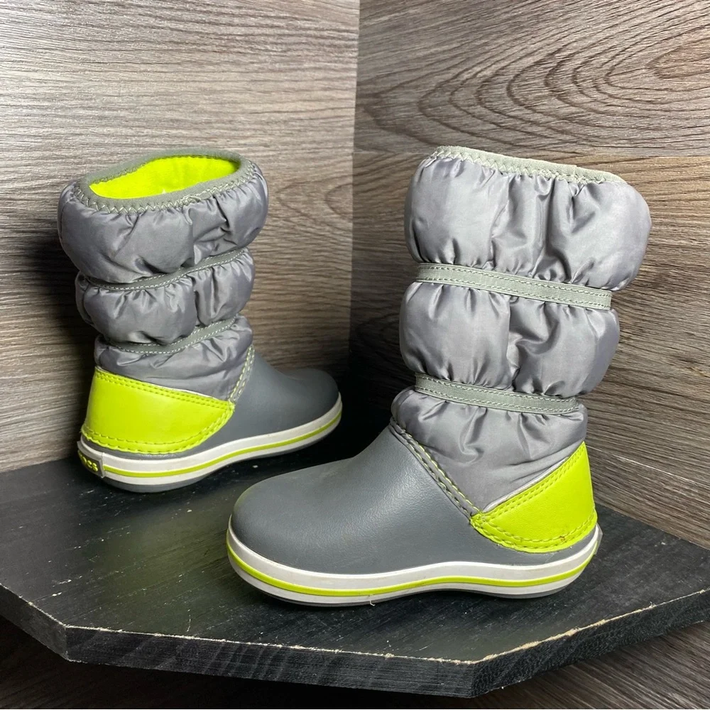 Crocs crocband winter insulated boots grey green - Picture 5 of 6